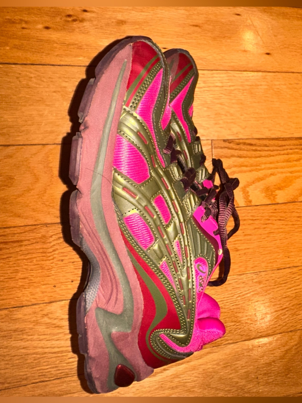 ASICS x Kiko Kostadinov FB1-S GEL-Preleus Pink Rave/Olive - Picture 7 of 8
